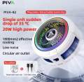 PIVA B2,B3,X30,B25 Detachable Back Clip Magnetic Attraction Ring Light Gaming Mobile Cooling Fan Cooler for Phone. 