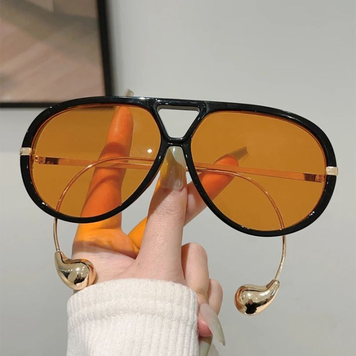GM%20LUMIAS%20Oversized%20Pilot%20Sunglasses%20New%20in%20Fashion%20Double%20Bridge%20Gradient%20Sun%20Glasses%20Women%20Trendy%20Luxury%20Brand%20Design%20Shades%20-%20Image%203