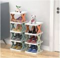 New Shoe Rack 5 Layers-New Multi-functional Household Foldable Shoe Cabinet/ Portable Plastic Shoe Shelf. 