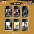 Genuine EAKI Naruto Jujutsu Kaisen Classic Character Acrylic Polaroid Collection Card Exquisite  for Children. 