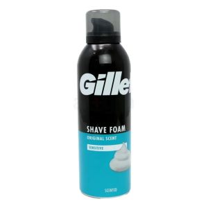 Gillette Original Scent Men's Shaving Foam for Sensitive Skin