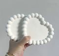 Heart Shape Bubble Trinket & Round Shape Bubble Trinket /Tray/Customized/Decoration/Jewellry & Candle Stand. 
