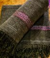 Pure Velvet Mehendi Colour Traditional Velvet Dussaa Shawl For Men  Special Winter Season. 