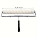18inch Paint Roller Brush Aluminum Alloy Roller Frame Painting Handle Tool for Wall Decorative House Tool Support.