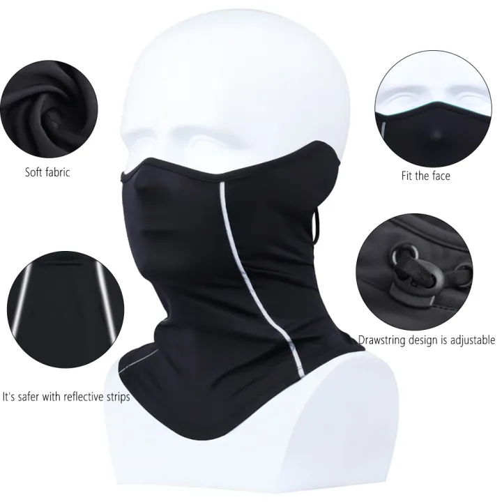 Reflective%20Nigh%20Riding%20Half%20Face%20Mask%20Summer%20Ice%20Silk%20Riding%20Mask%20Sunscreen%20Neck%20Cover%20Outdoor%20Dustproof%20and%20UV%20Protective%20Neck%20-%20Image%204