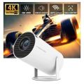 Projector Hy300 PRO 4K Android 11 dual WiFi 6 260 Ansi Home cinema outdoor projector. 