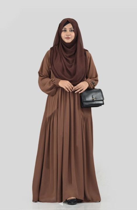 Premium%20Abaya%20Sikeem%20with%20Kuchi%20Design%20%E2%80%93%20Imported%20Dubai%20Cherry%20Georgette%20Fabric,%20Soft%20&%20Comfortable%20Burka%20for%20Women%20-%20Image%204