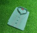 olive colour slab cotton good looking panjabi olive lover mens panjabi. 