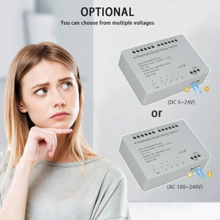 New%20Tuya%20Wifi%204%20Channels%20Smart%20Switch%20Relay%20Module%20Intelligent%20Automation%20AC%20100~240V%20DC%205~24V%2010A%20%20Controller%20Work%20with%20Alexa%20-%20Image%202
