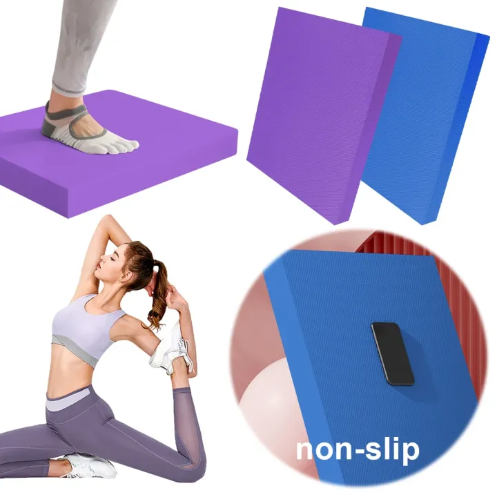 Yoga Balance Pad Anti Slip Exercise Balance Pad Thickened Fitness ...