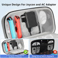 Carrying Case Compatible with Switch/OLED - For Console & Accessories Portable Hard Shell Pouch Carrying Travel Bag. 