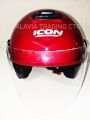 Baby Bike Icon Helmet for Boys & Girls (3-12 Years) in Vibrant Red: Safeguard Your Young Riders with Confidence and Flair.