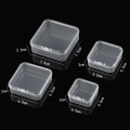 10pcs Plastic Box Rectangular Box Translucent Box Packing Box Storage Box Dustproof Solid Strong Jewelry Storage Case Container. 