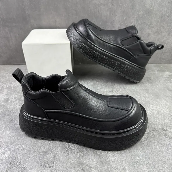 Trendy%20Luxury%20Workwear%20Leather%20oes%20Men's%20Winter%20New%20Fce%20Lined%20Warm%20Real%20Leather%20ort%20Boots%20Thi%20Bot%20Outdoor%20Cotton%20...%20-%20Image%206