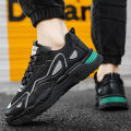 Men's breathable mesh casual sports shoes four season soft soled comfortable outdoor running shoes student shoes male sneakers. 