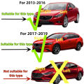 Front Windshield Wiper Side Cowl Extension Trim Cover For Mazda 6 GJ Atenza 2013 2014 2015 2016 2017 2018 2019. 
