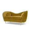 2 seater sofa/ curve style two seater sofa/ new American style sofa/ fix cussion sofa/ customize colors available/. 