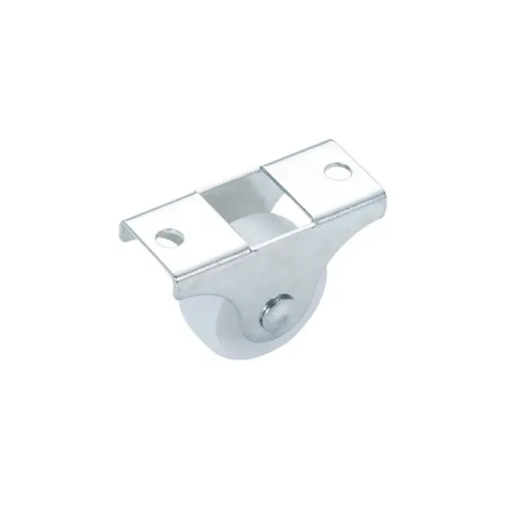 4/10/20Pcs%201Inch%20Caster%20White%20Rail%20Fixed%20Casters%20Small%20One-Way%20Wheel%20Strong%20Plastic%20Wheel%20Hardware%20Accessories%20Furniture%20Casters%20-%20Image%207