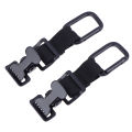 1/2Pcs Secure Black Golf Glove Holder Clip Versatile Attaches To Belt Or Bag For Golf Gloves, Hats, Helmets, Masks & Towels.