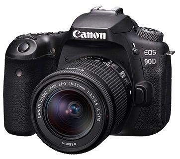 CANON EOS 90D 32.5MP DSLR Camera with 18-55MM STM Lens