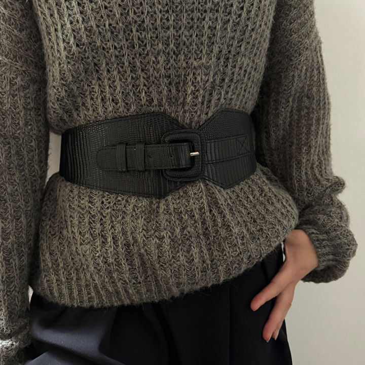 Corset%20Wide%20Leather%20Belt%20Is%20The%20Perfect%20Accessory/Leather%20Waist%20Belt%20For%20Women/Wide%20Waist%20Belt/%20For%20Girlfriend%20-%20Image%203