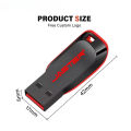 5pcs Various styles wholesale USB Flash Drives 2.0 64GB Black Free Keychain Pen Drive 8GB Storage Memory Stick Mini BusinessGift. 