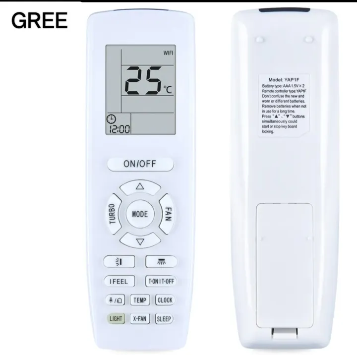 GREE%20Ac%20Remote%20Control.%20-%20Image%204
