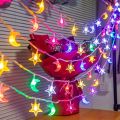 30LED Star Moonlight Fairy String Lights Battery Operated Christmas Fairy Ganland Light For Holiday Party Bedrooms Themed Decor. 