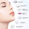 7-in-1 Electric Facial Cleansing Brush | Rotating Face Scrubber & Exfoliating Massage Brush | Deep Cleansing Skin Care Device | Waterproof Face Cleaner for Men & Women | Pink. 
