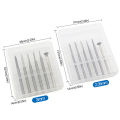 NEW 5/6PCS HSS Wood Carving Bit Set For Rotary Tools Precision Engraving Wood Carving, Root Carving, And Nuclear Carving. 