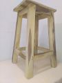 23 Inch Wooden Stool for Kitchen & Home Use – Strong, Durable & Stable Wooden Chair. 