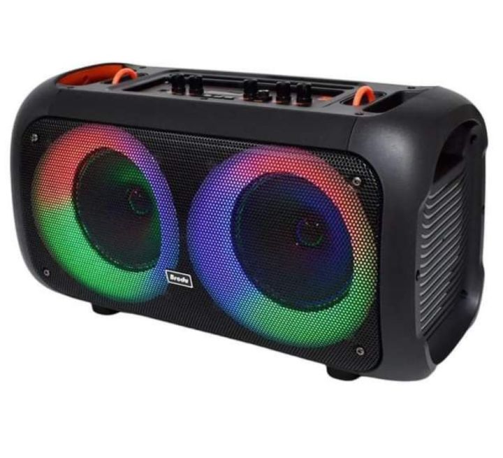 Brodu%20BTS-1709%20Bass%20Portable%20Subwoofer%20Bluetooth%20Karaoke%20Speaker%20with%20Wireless%20MIC%20Big%20Sound/Dynamic%206.5%20Inch%20Speaker%20Dual%20Subwoofer%20-%20Image%203
