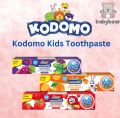 KODOMO KIDS TOOTHPASTE STRAWBERRY 45G WITH EXTRA HADIAH  LION JAPAN. 