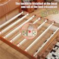 Heavy Duty Metal Bed Rail Brackets Wood Bed Frame Corner Bracket Support Connector Hardware Kit for Beds Sofa Furnitures Hings. 