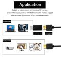 4K DP DisplayPort to HDMI Adapter Converter Display Port DP to HDMI-compatible Adapter Video Audio Plug For Computer TV Laptop. 