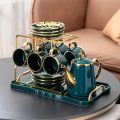 Coffee Cup Plates Iron Rack Creative Iron Drain Shelf Cup Holder Household Mug Storage Kitchen Rack kitchen  cup stand steel mug. 