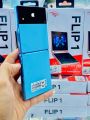 Itel Flip 1 | 2.4" Display Big LCD | Dual SIM | 1200mAh Battery | King Voice | Slim Stylish Flip Feature Phone | 2000 Contacts & 100 Messages Memory | Bluetooth Calling Wireless FM Radio | Type-C Charging Support. 