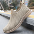 Mens Shoes Breathable Slip on Running Sneakers Comfortable Summer Sport Tennis Shoes for Man Non Slip Lightweigh Flats. 