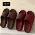 Big Size 50 51 Summer Slippers For Men Women EVA Lightweight Open Toe Quick Dry Home Slides Men Flat Sandals Beach Couple Shoes. 