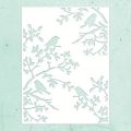 1PC 11.7inch Bird on Branch Stencil for DIY Wall Journal Painting Decoration. 