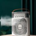 Mini Air Cooler Fan Plus Humidifier - Air Conditioner With Water And Ice Compartment. 