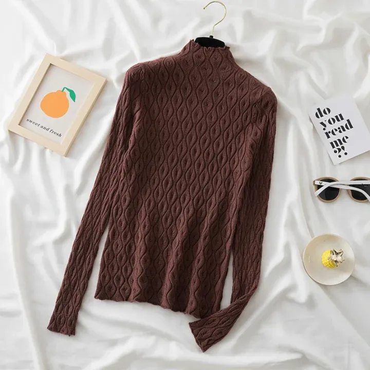 AOSSVIAO%202026%20Turtleneck%20Women%20Sweaters%20Autumn%20Winter%20Warm%20Pullover%20Slim%20Tops%20Knitted%20Sweater%20Jumper%20Soft%20Pull%20Female%20-%20Image%207