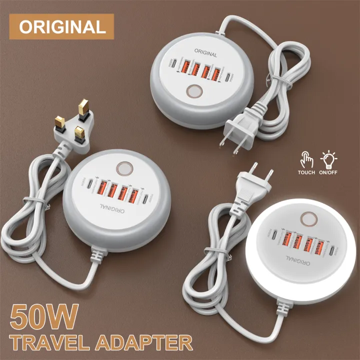 Multi%20Ports%20PD%20Type%20C%20Fast%20Charging%20Wall%20Charger%2050W%20USB%20Charger%20USB%20Hub%20For%20Samsung%20iPhone%20Xiaomi%20EU/US/UK%20Plug%20Phone%20Charger%20-%20Image%204