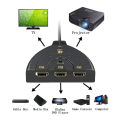 HDMI-compatible Switch KVM Splitter 4K 2K 3D 3 input 1 Output Mini 3 Port VIdeo Switcher Hub 1080P For DVD HDTV Xbox PS3 PS4.
