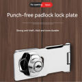 1/2PCS 3" Punch-free With Lock Drawer Locks Letter Box Locker Double Door Cabinet Lock Office Cabinet Security Combination Lock. 