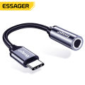 Essager Type C to 3.5mm Jack Cable Headphone Adapter USB C to 3.5 mm Audio Aux Cable Cord Wire For Mobile Phone Huawei Xiaomi Mi. 