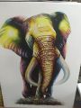 Elephant painting. 