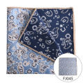 Handkerchief Silk Scarf 1200 Stitches High Density Men's Elegant Retro Business Suit Pocket Scarf Square Scarf Wedding.