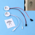 2Pin Partition Touch Sensor Switch Dimmer Hand Sweep Controller Through Panel, Wood, Stone, Glass 3.7V-24V. 
