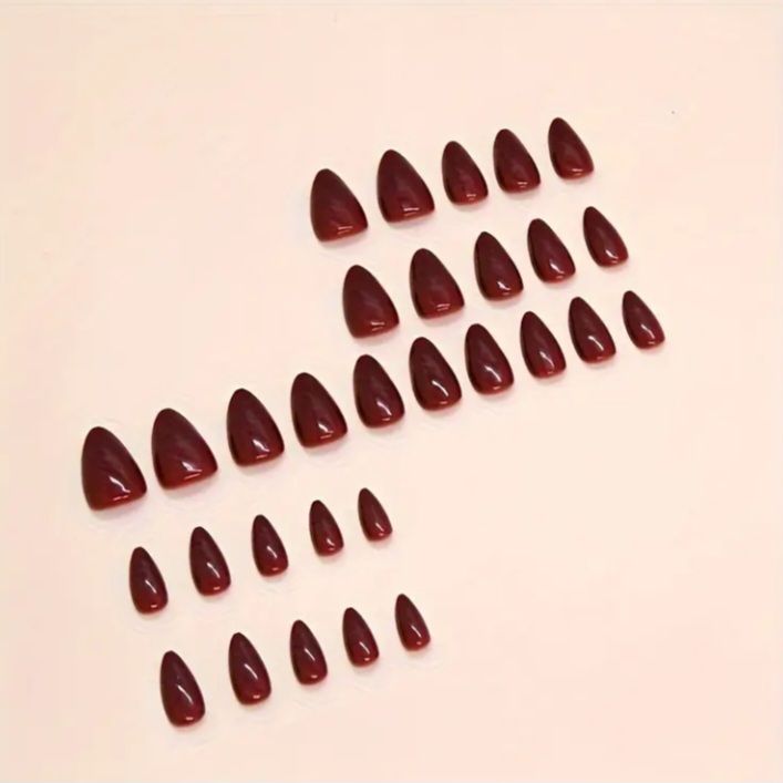 12pcs%20Glossy%20Wine%20Red%20Press%20On%20Nails%20-%20Medium%20Almond%20Long%20Shape%20Nails%20for%20Women,%20Easy%20to%20Apply%20&%20Durable%20for%20Daily%20Wear%20&%20Special%20Occasions,%20Quick%20Manicure,%20Smooth%20Finish%20-%20Image%204